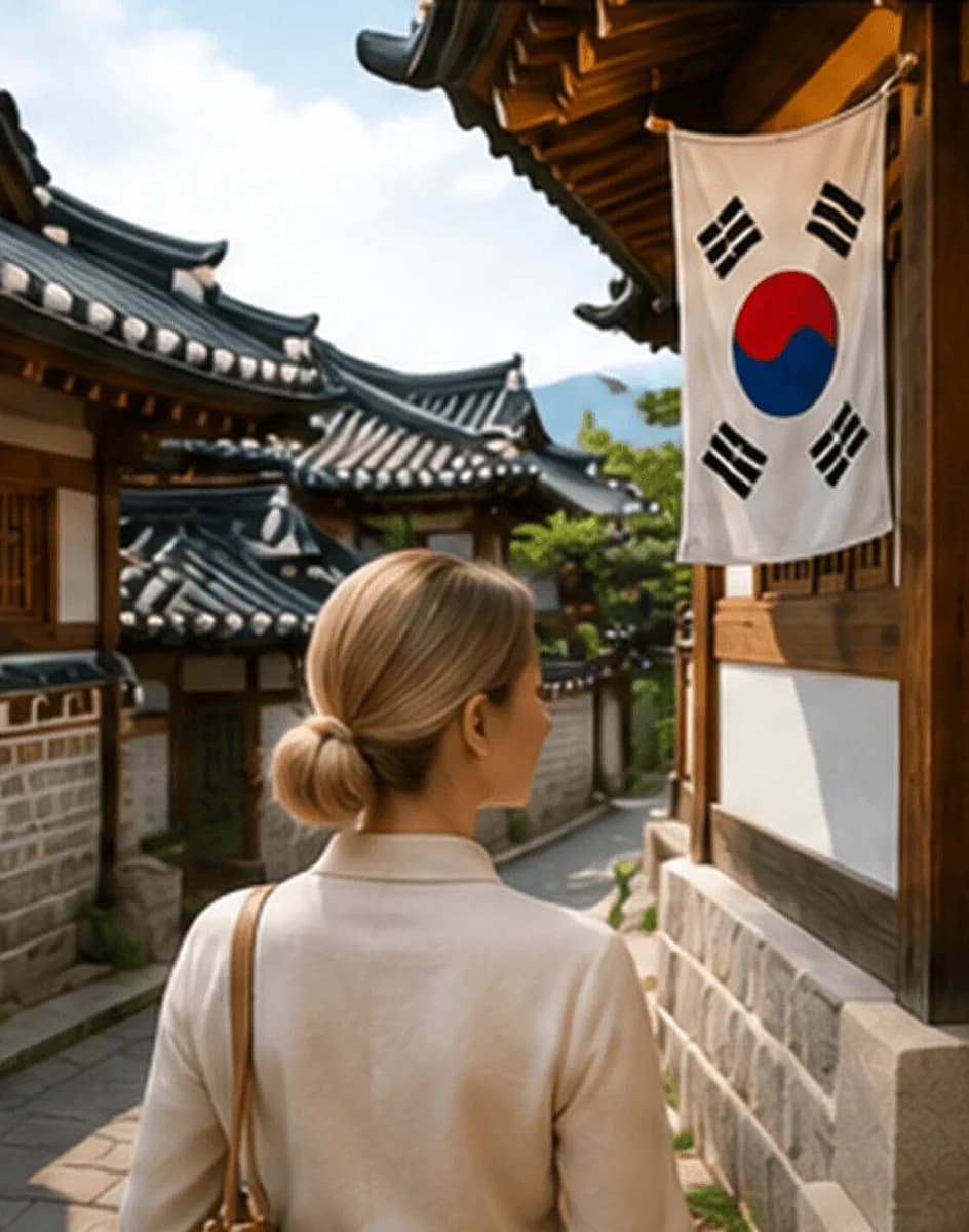 예약 및 한국 방문