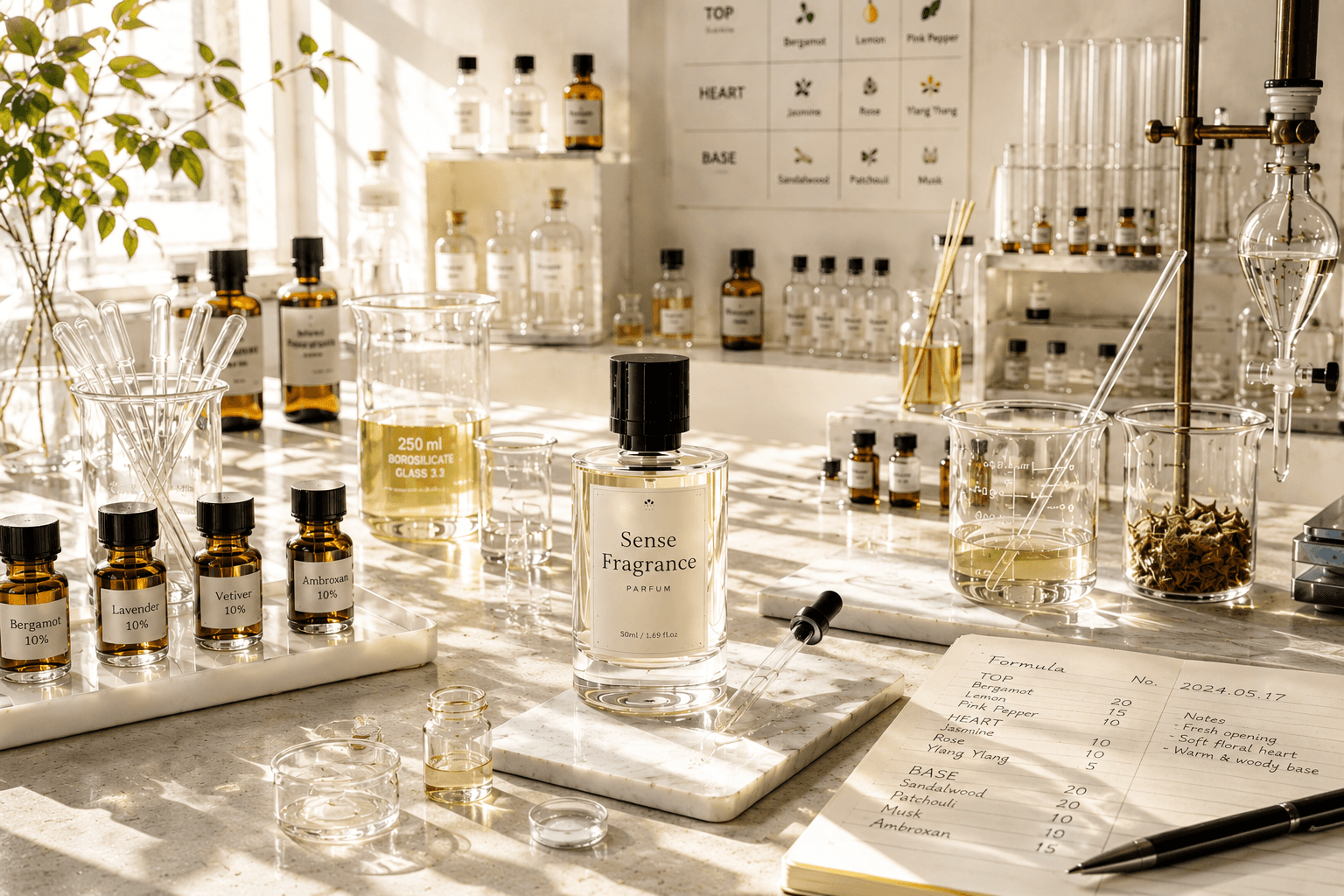 Sense Fragrance — 향수를 고르는 곳이 아니다, 직접 만들어보는 곳이다